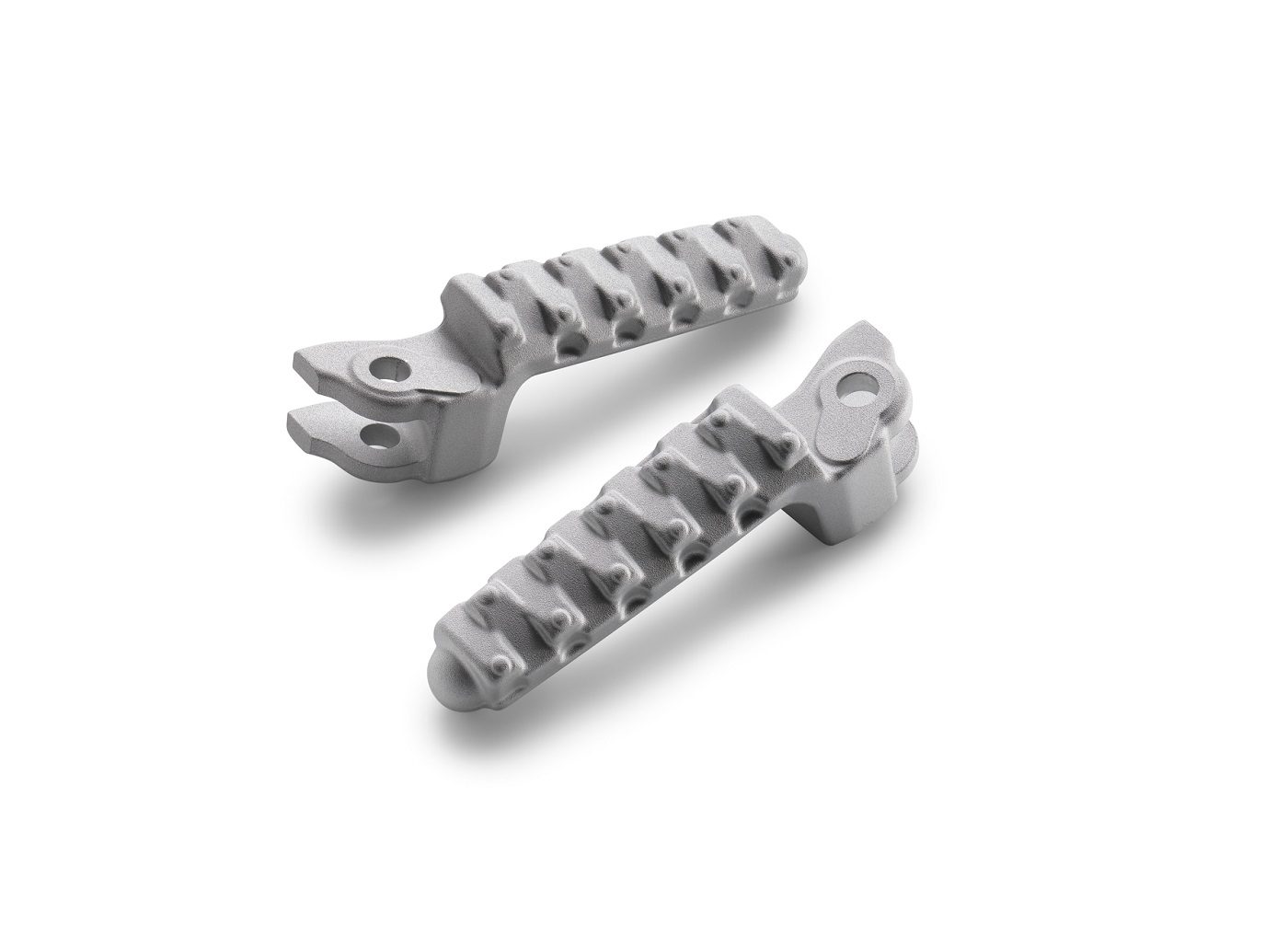 FOOT PEGS "RACING" SILVER : 9010394004401S